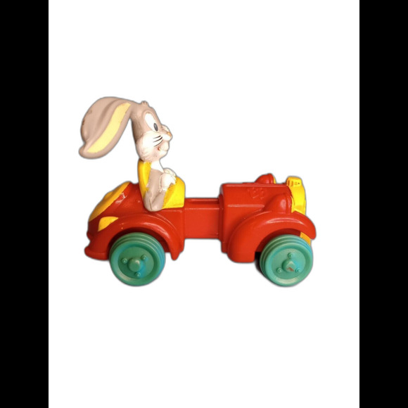 Bugs Bunny Vintage Limo Warner Bros Looney Tune Toy Cars Happy Meal Toy '92 - Picture 2 of 6